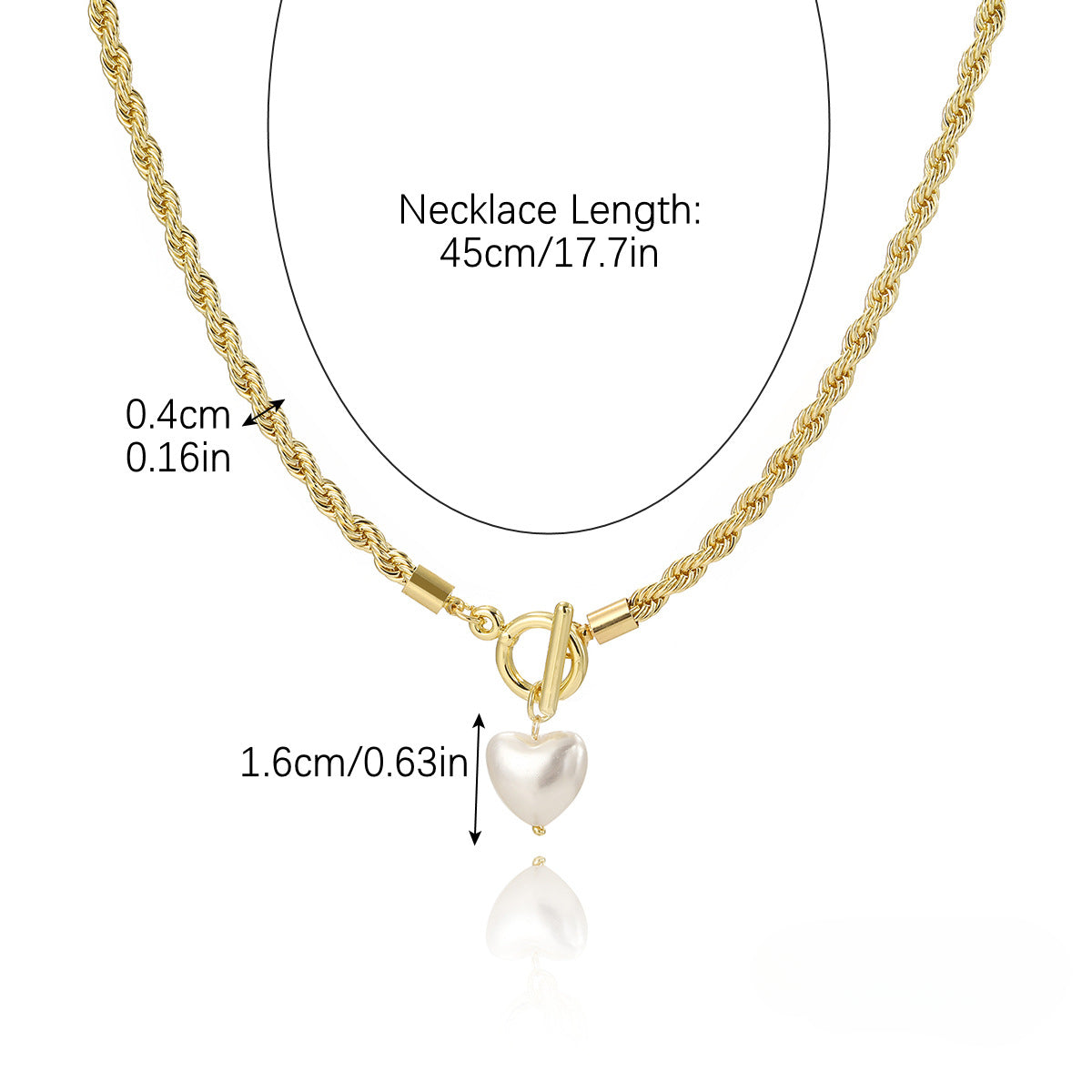 Wholesale Valentine's Day Love Multi Layered Zinc Alloy Necklace